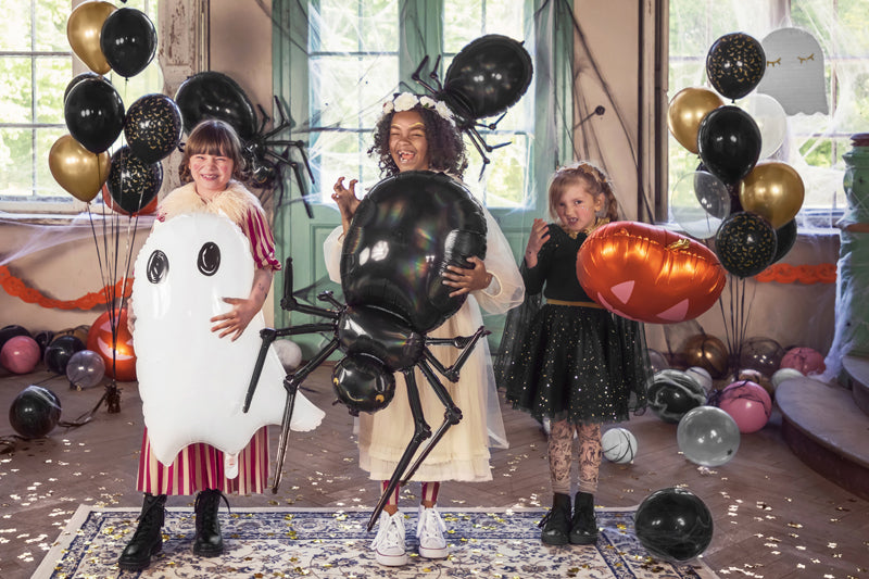 folieballon pompoen halloween feest deco