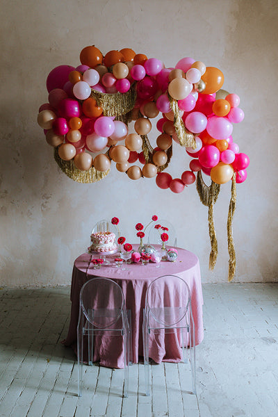 Link ballonnen geel - 50 stuks