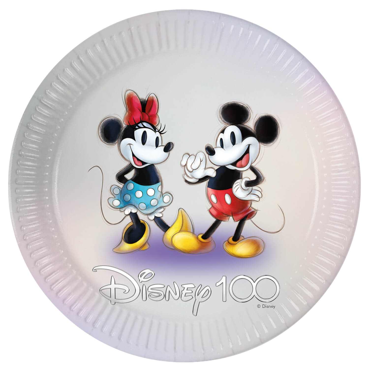 Borden Mickey en Minnie Mouse 200ml - 8 stuks