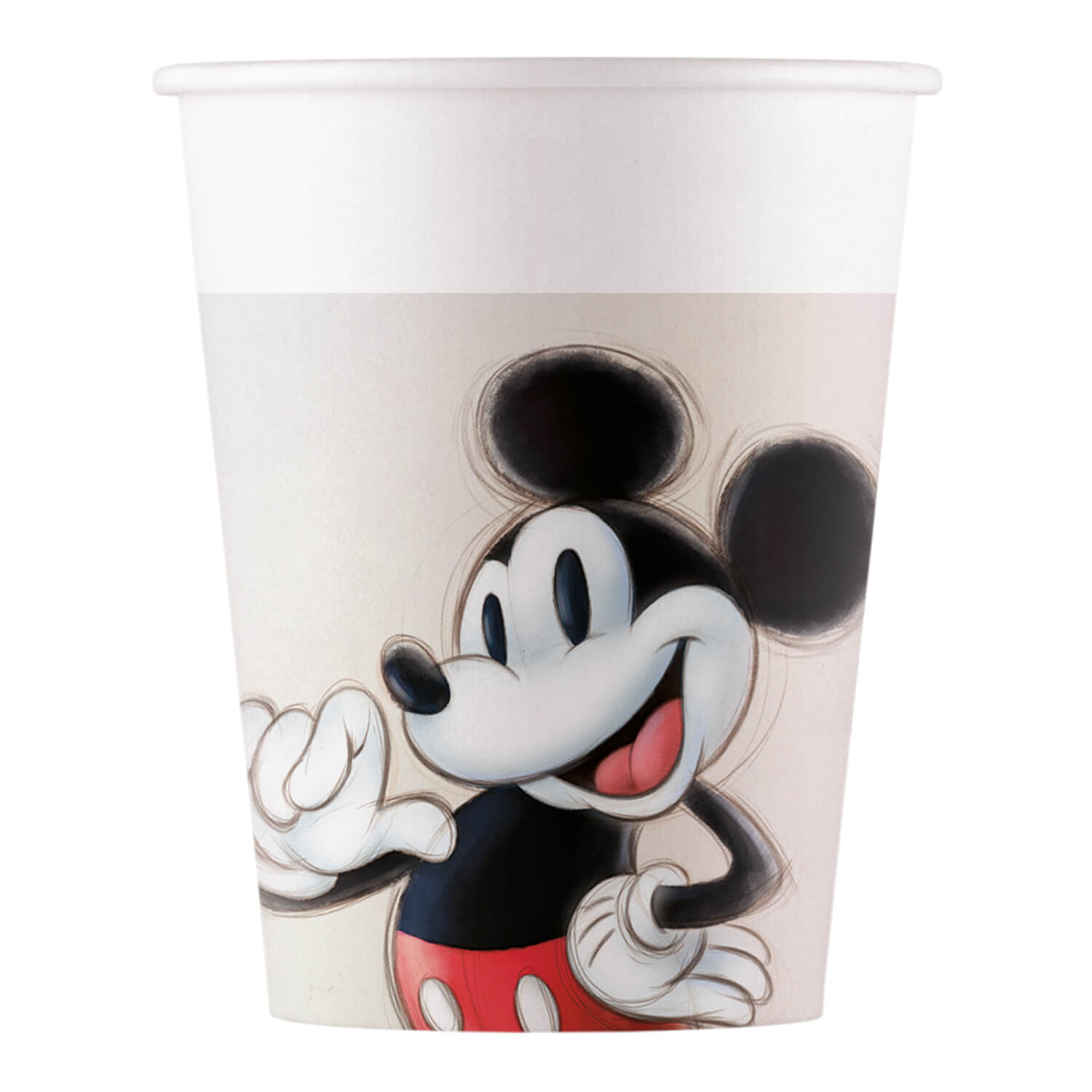 Bekers Mickey Mouse 200ml - 8 stuks