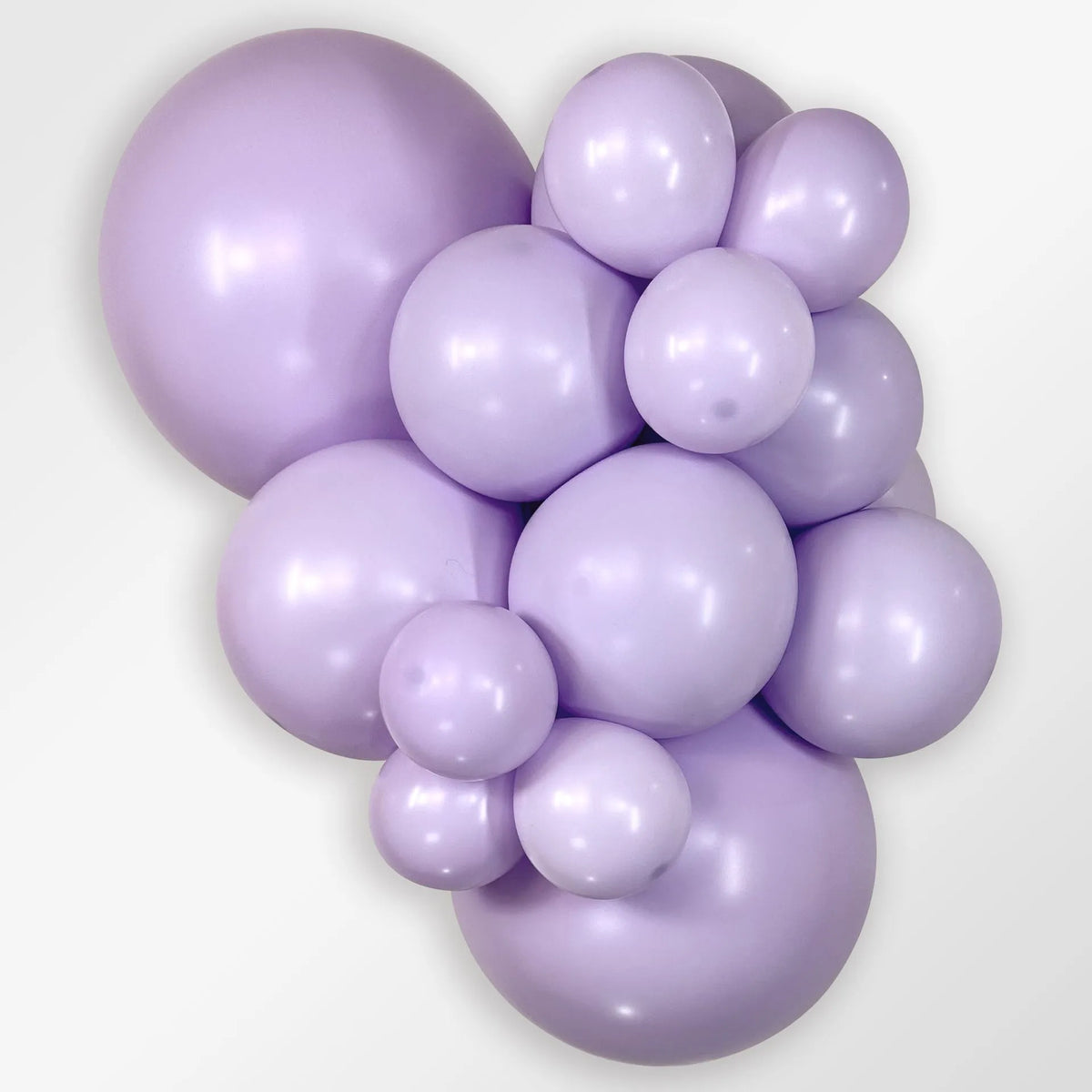 Ballon pastel paars