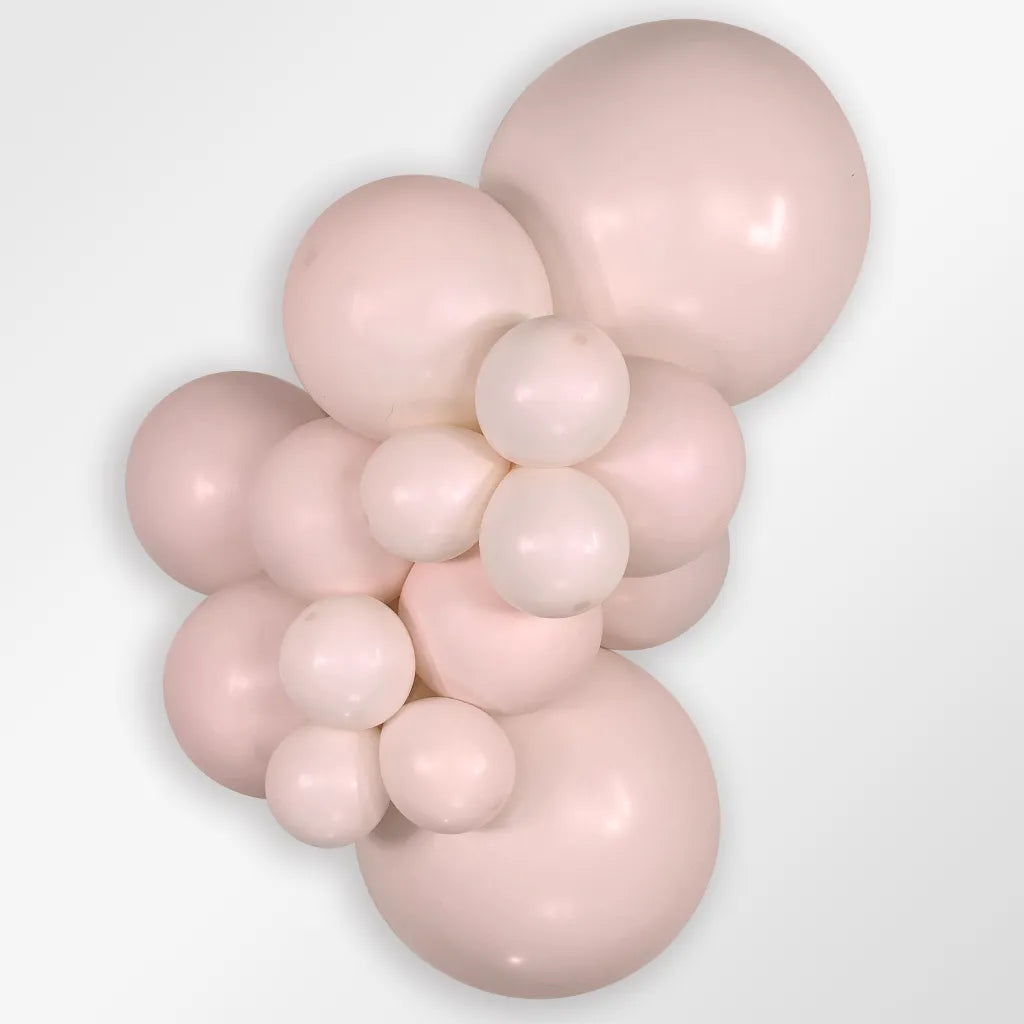 Ballon pastel roze