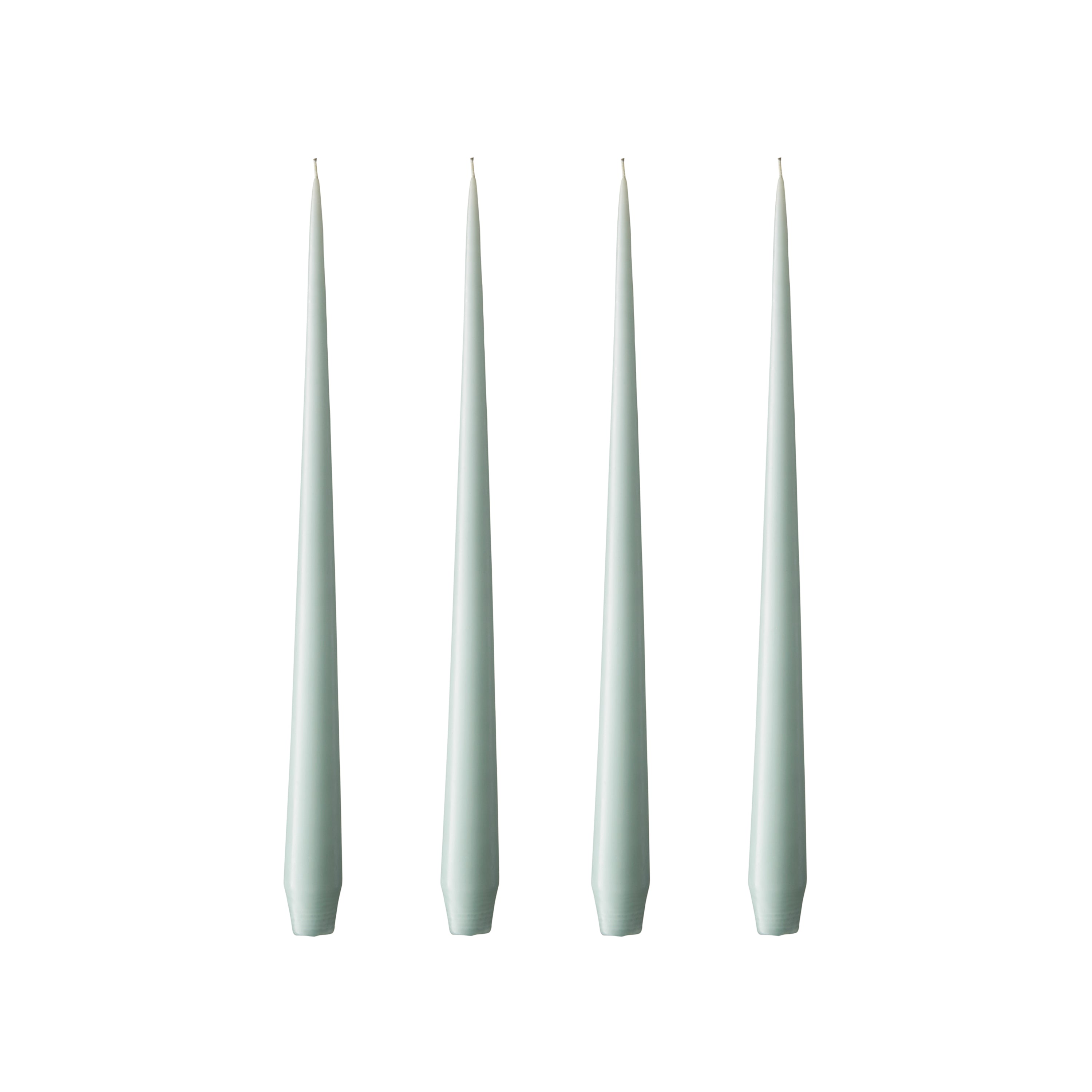 Taper kaars 4 stuks Jade Stone Ester & Eric kaarsen zacht eucalyptus groen blauw