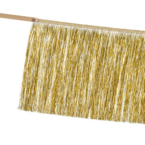 fringe slinger gouden feest deco decoratie verjaardag