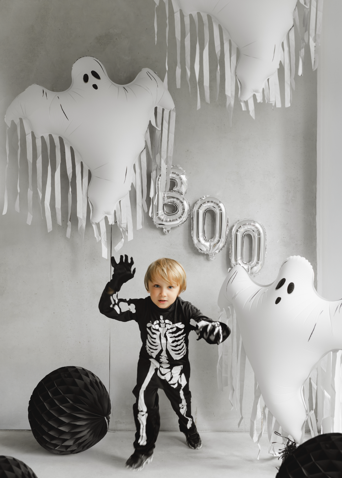 Folieballon spook Halloween spooky griezelig feest deco decoratie verjaardag
