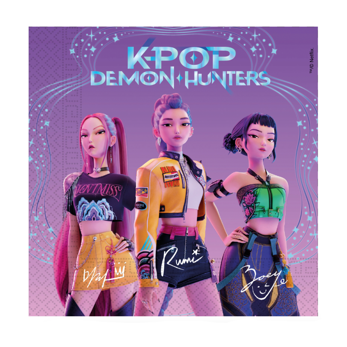 K-Pop Demon Hunters servetten feestversiering decoratie deco verjaardag