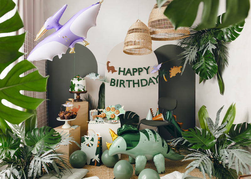 Dino taarttopers feest deco taart verjaardag dinosaurus