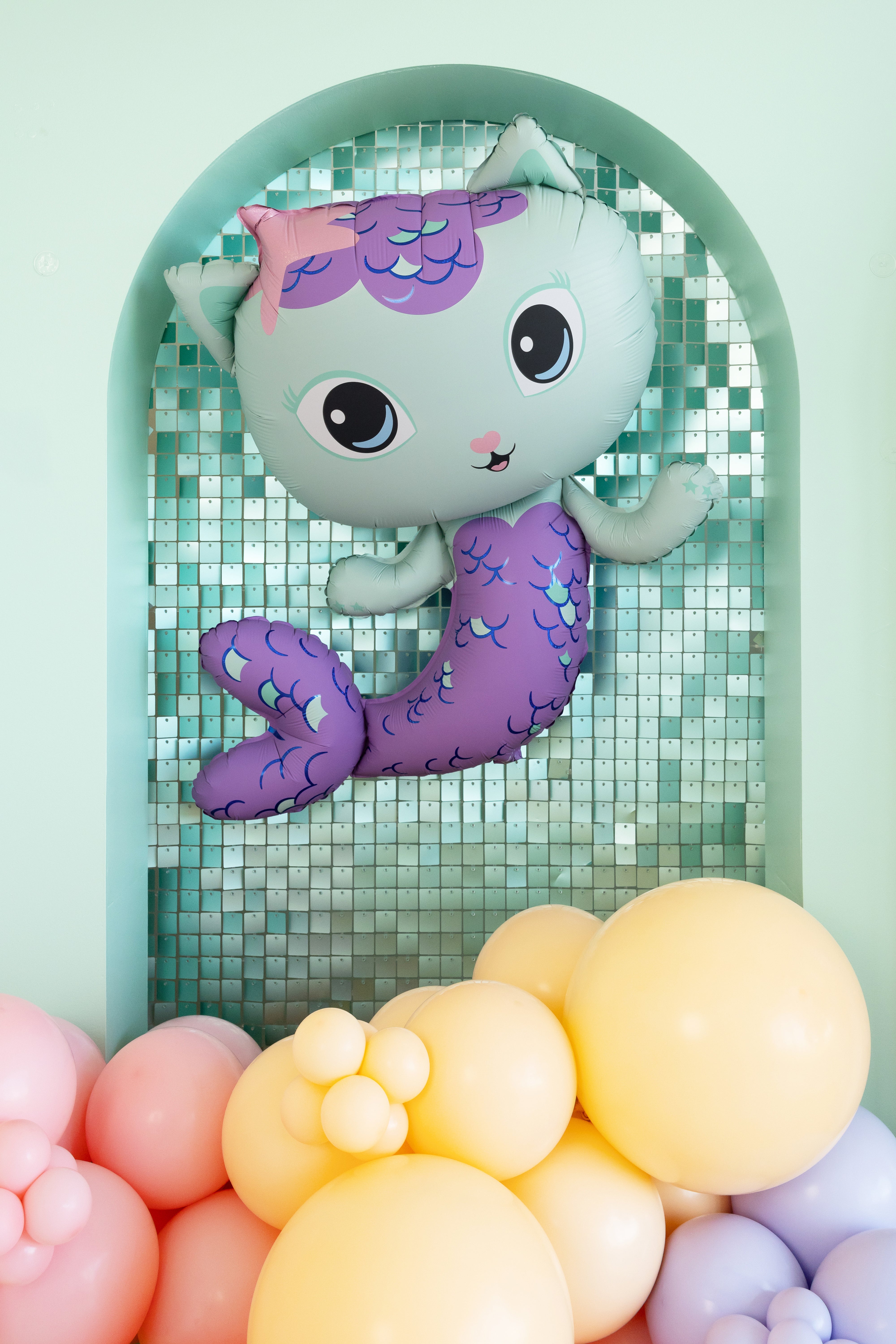 Mercat gabby's dollhouse poppenhuis feest deco decoratie verjaardag ballon folieballon