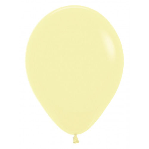 Ballon pastel geel ballonnen feest deco decoratie