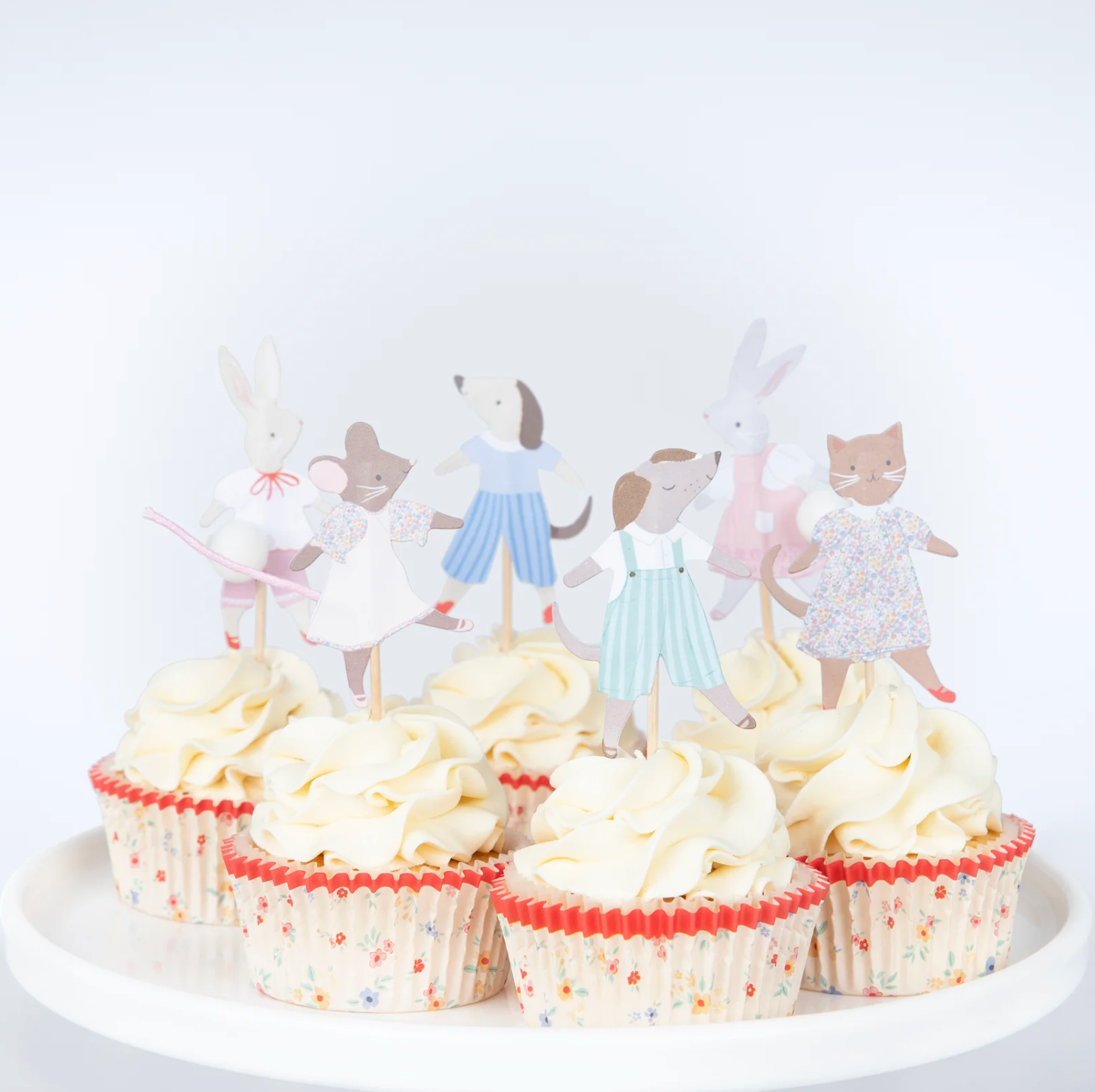 Cupcake kit Animal Friends - 24 stuks