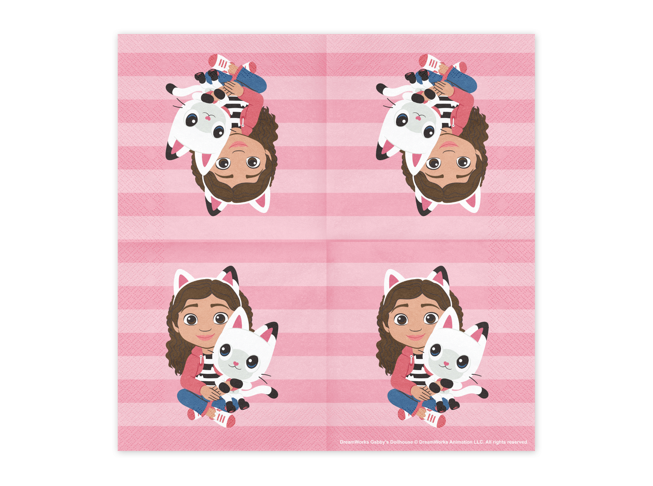 Servetten Gabby's Dollhouse Roze - 20 stuks