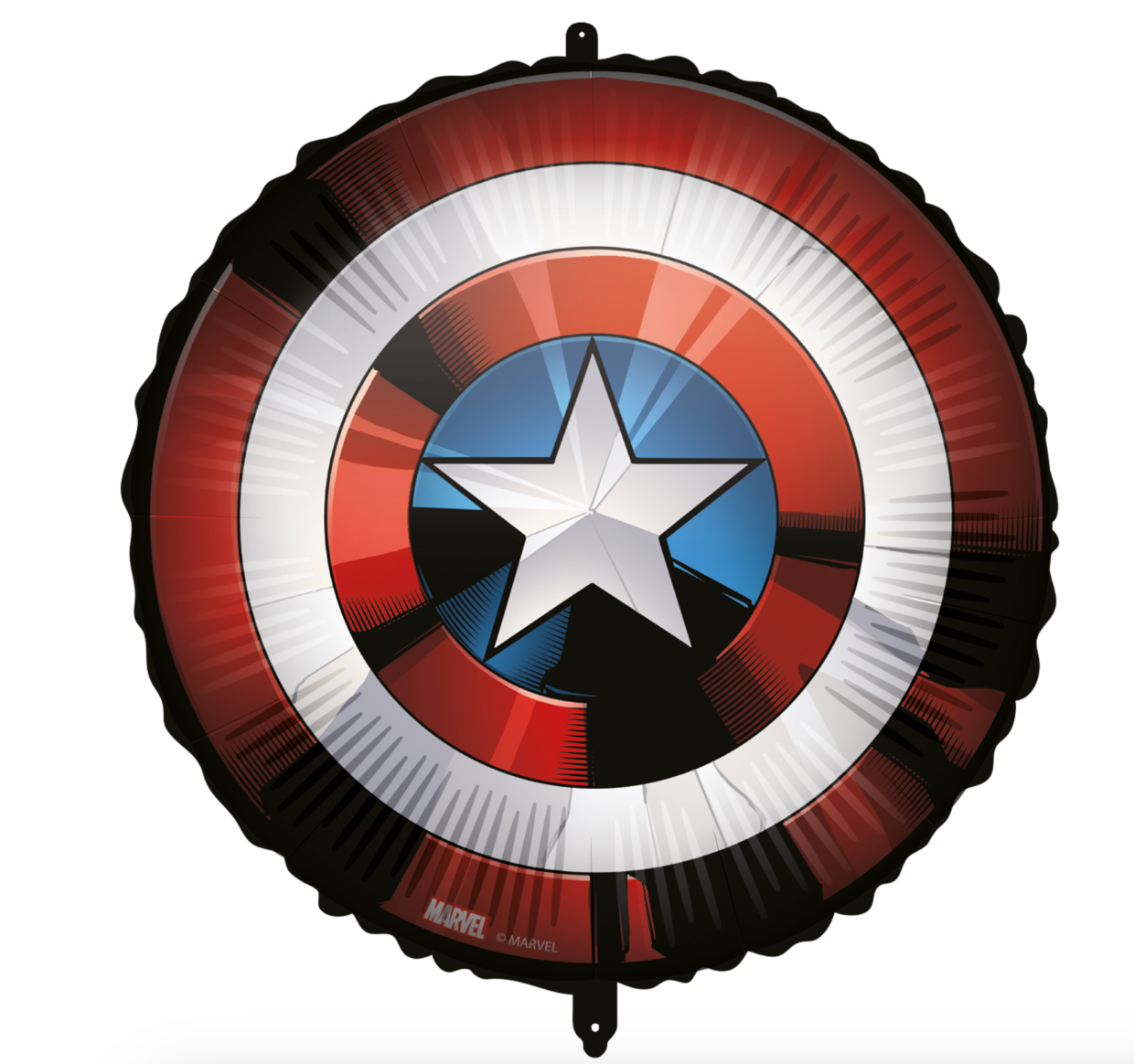 avengers marvel captain america kapitein amerika schild ster rood zilver blauw zwart feestversiering deco decoratie verjaardag
