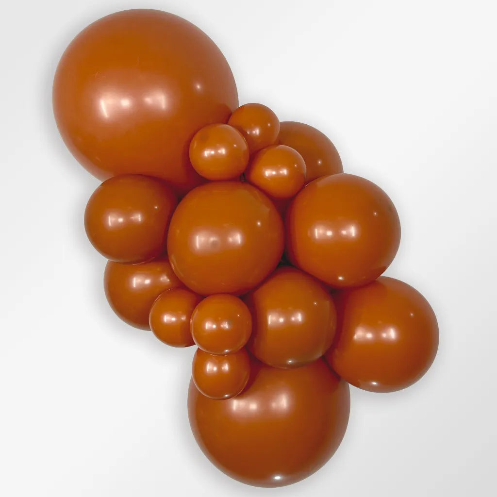 ballon ballonnen herfstig oranje feest deco decoratie