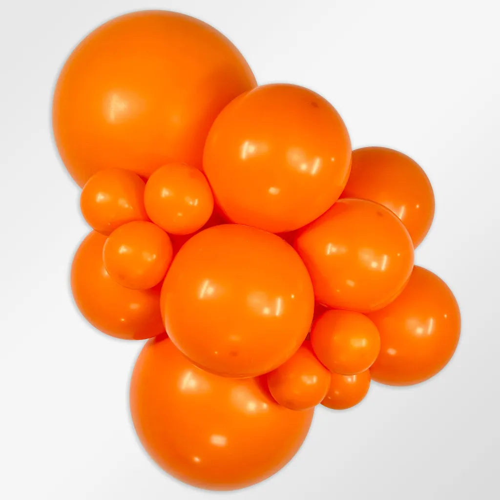ballon oranje ballonnen feest deco decoratie