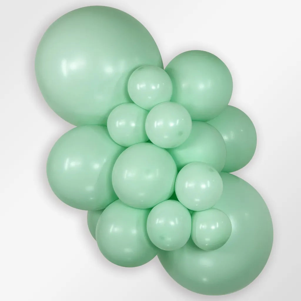 ballon pastel groen ballonnen feest deco decoratie