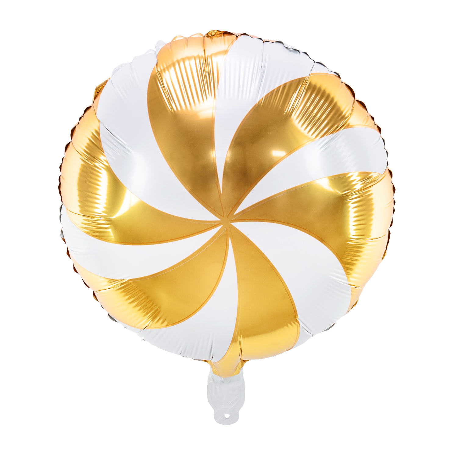 ballon snoep folieballon goud wit kerst kerstmis versiering