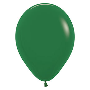 Bos groen ballonnen los