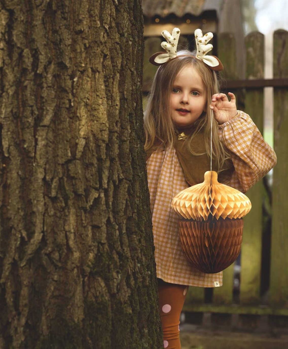 eikels herfst feest deco decoratie verjaardag bruin bos woodland bosdieren