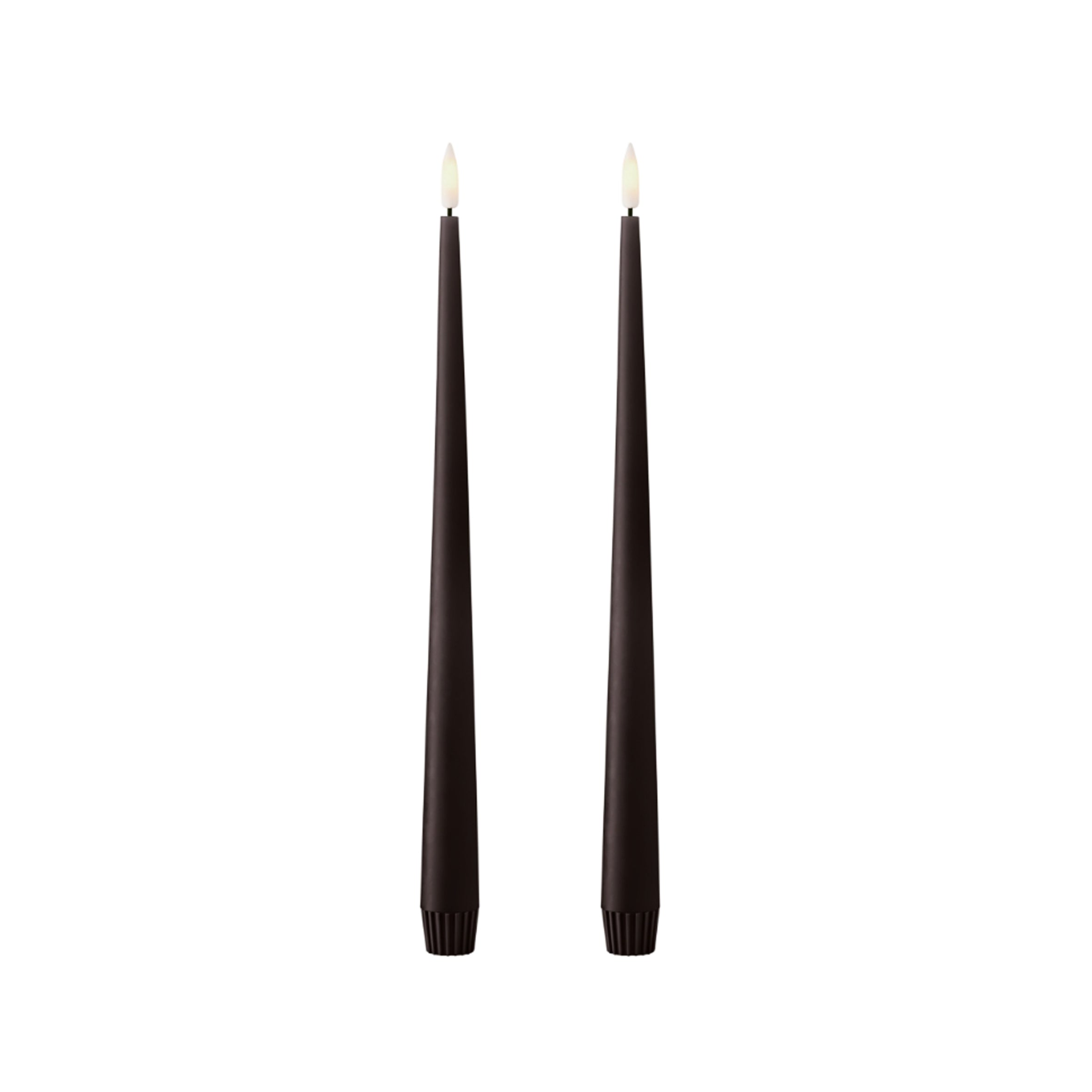 espresso ester & erik taper kaarsen 30cm herfst winter kerst deco decoratie bruin