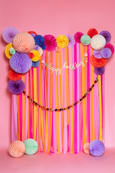 fans oranje hangdecoratie feest deco verjaardag