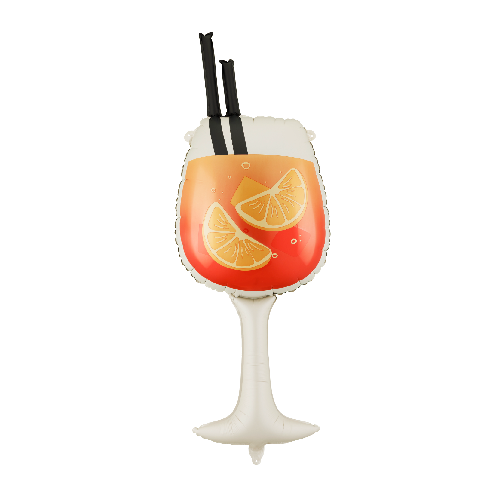 folieballon cocktail aperol spritz sinaasappel feest deco decoratie verjaardag zomer poolparty