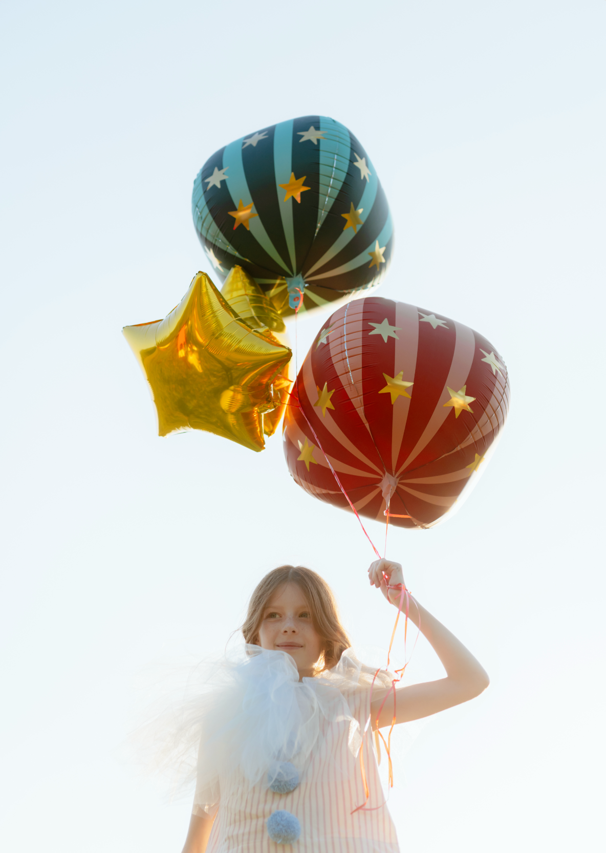 folieballon groen bal sterren feest deco decoratie circus feest magie verjaardag thema