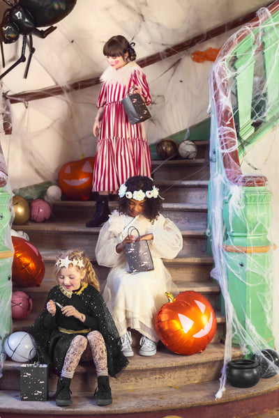 folieballon pompoen halloween feest deco