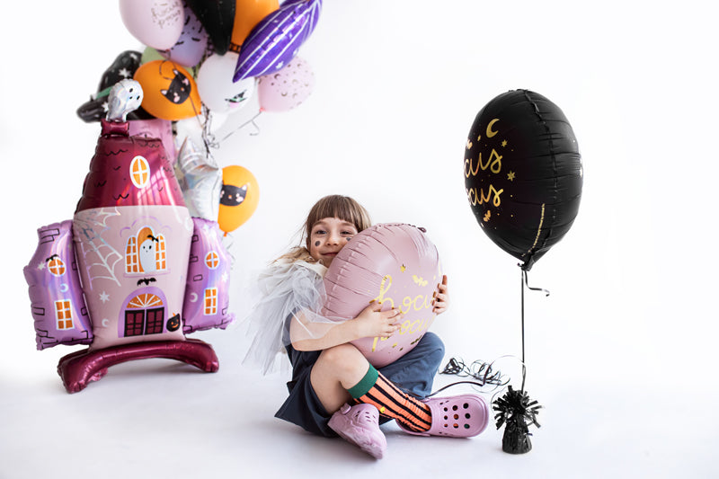 folieballon spookhuis halloweens feest spooky