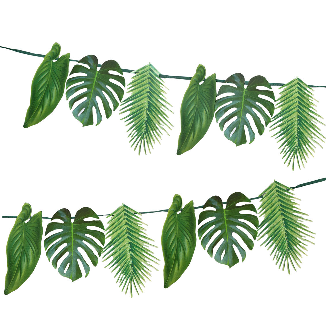 tropische slinger bladeren palm feest decoratie jungle safari