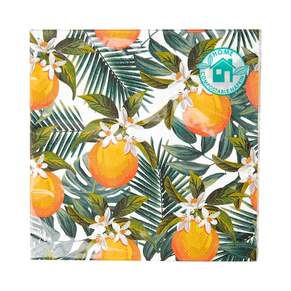 servetten citrus aperol spritz feest decoratie verjaardag zomer lente