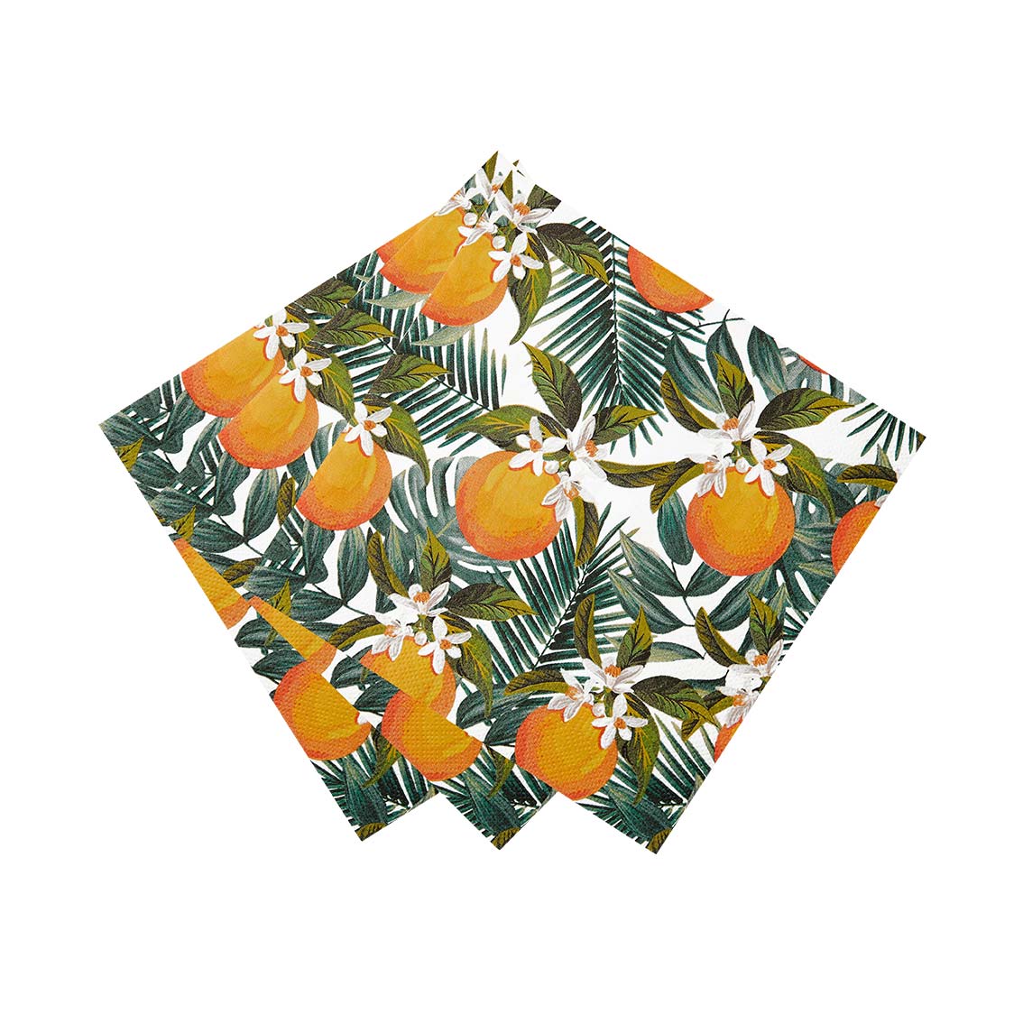 servetten citrus aperol spritz feest decoratie verjaardag zomer lente