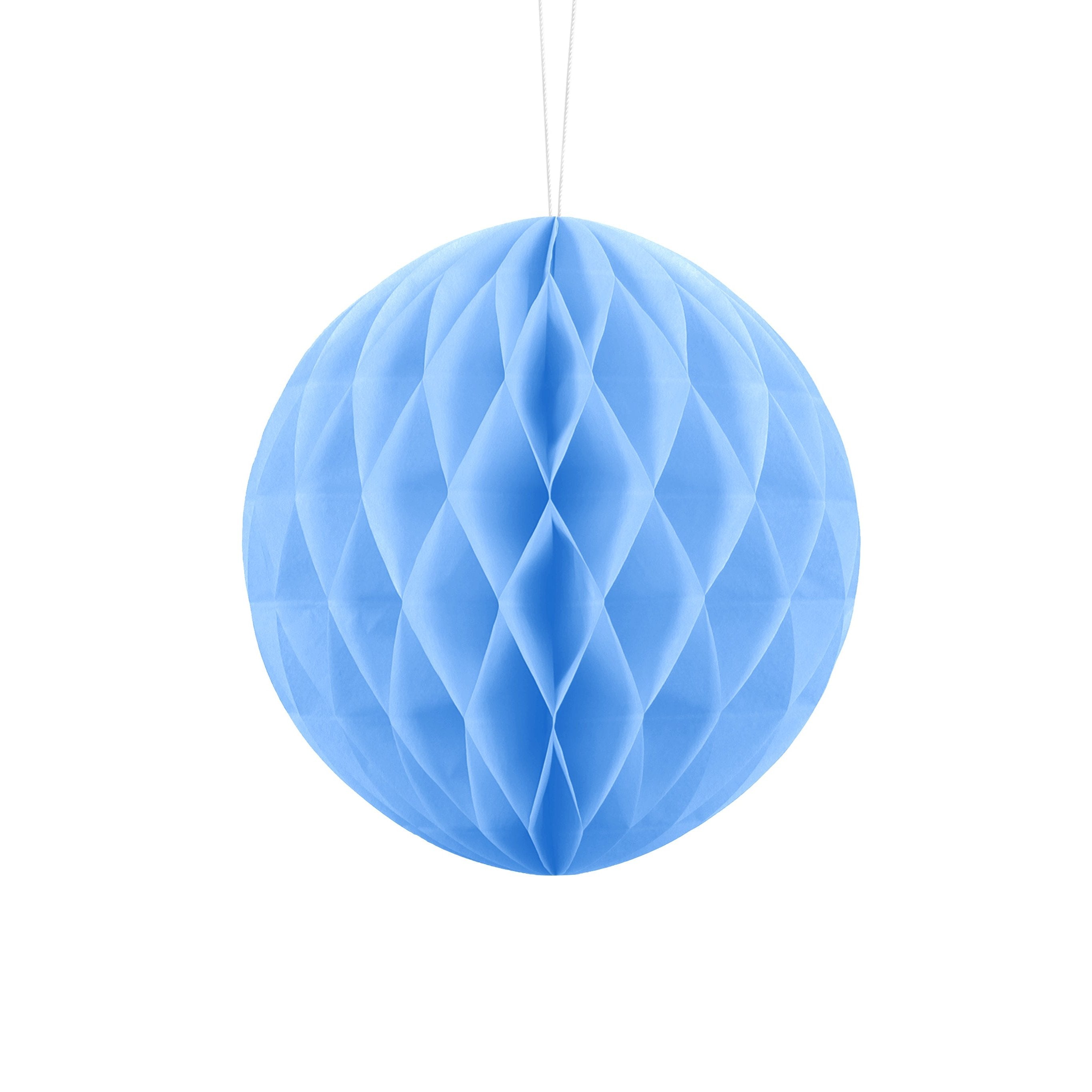  honeycomb licht blauw feest deco verjaardag