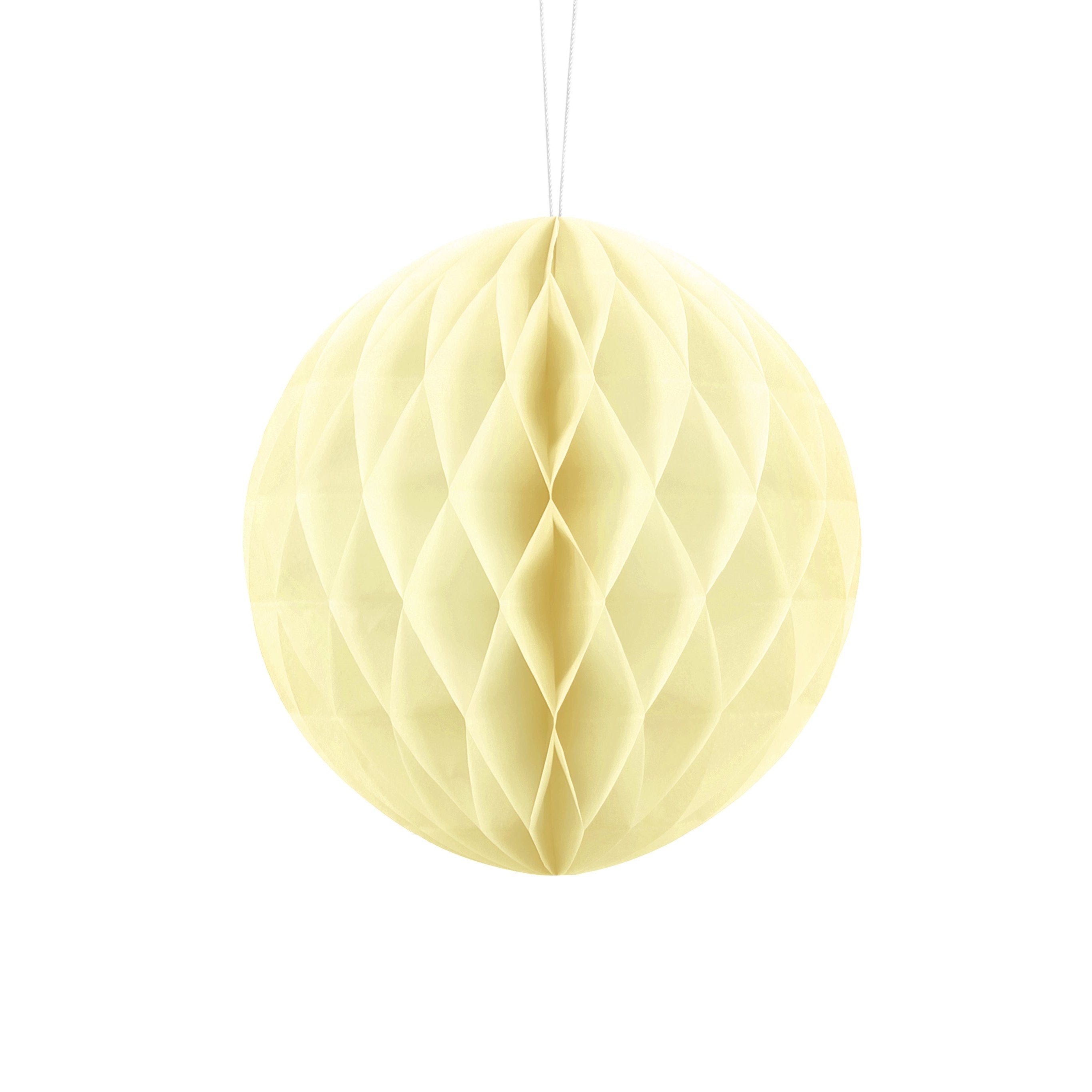  honeycomb licht geel feest deco verjaardag