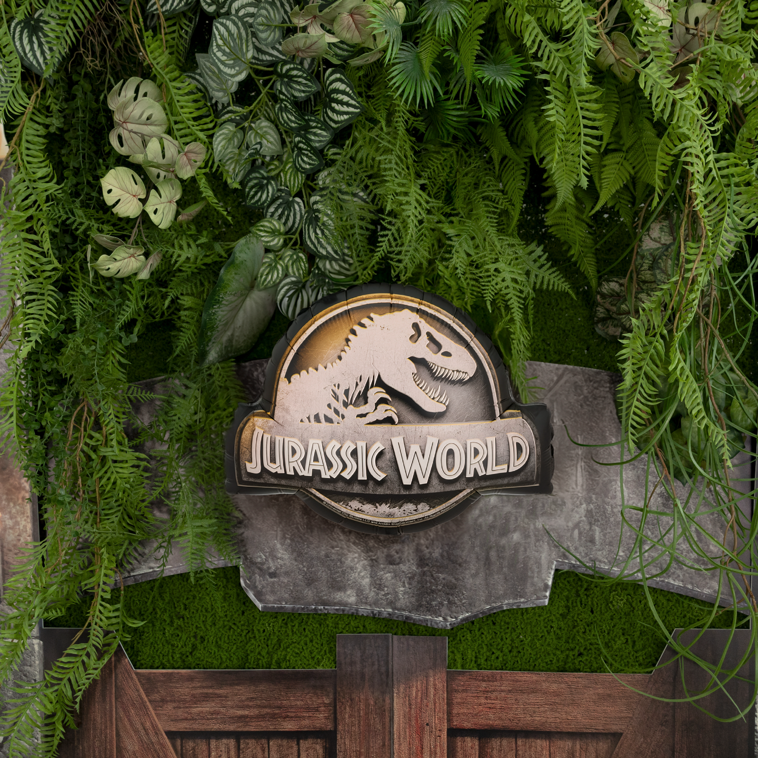 jursassic world jurassic park dino dinosaurus ballon feestversiering verjaardag deco decoratie