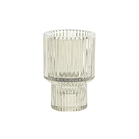 kaarsenhouder kandelaar groen eucalyptus glas