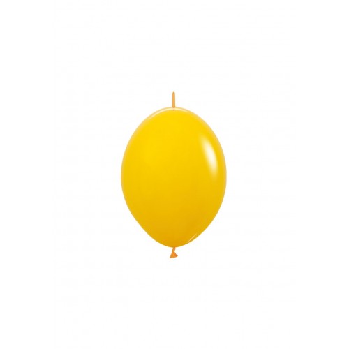Link ballonnen zonnegeel - 50 stuks