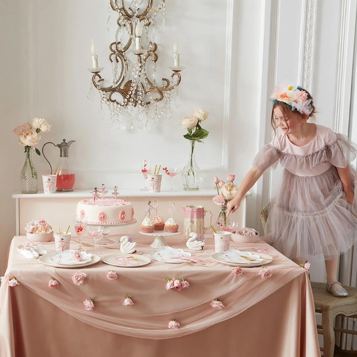 cupcake kit ballet ballerina's feest deco decoratie verjaardag bakken themafeest dansen