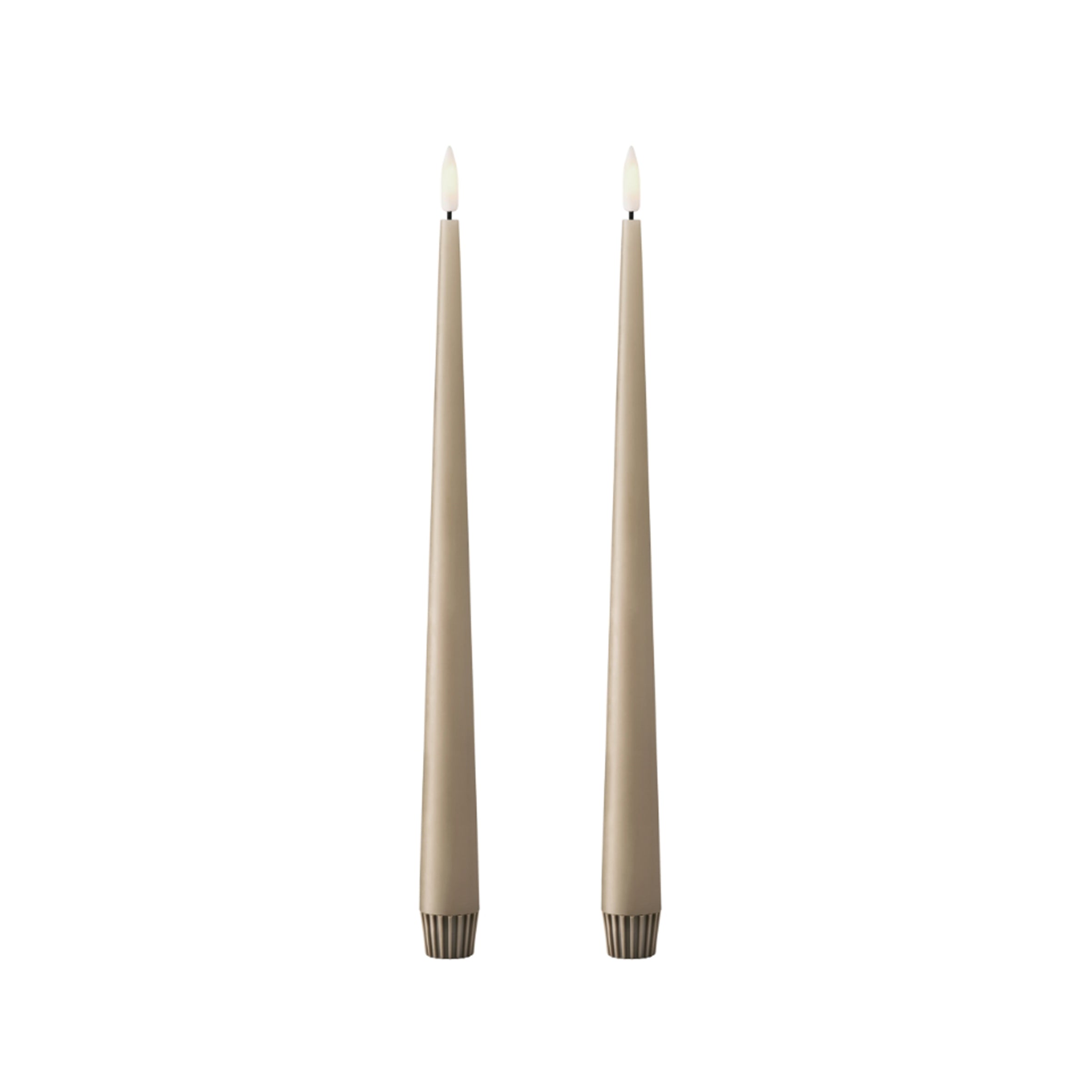 nougat note taper kaars 30cm ester & erik kerstmis winter herfst feest deco decoratie