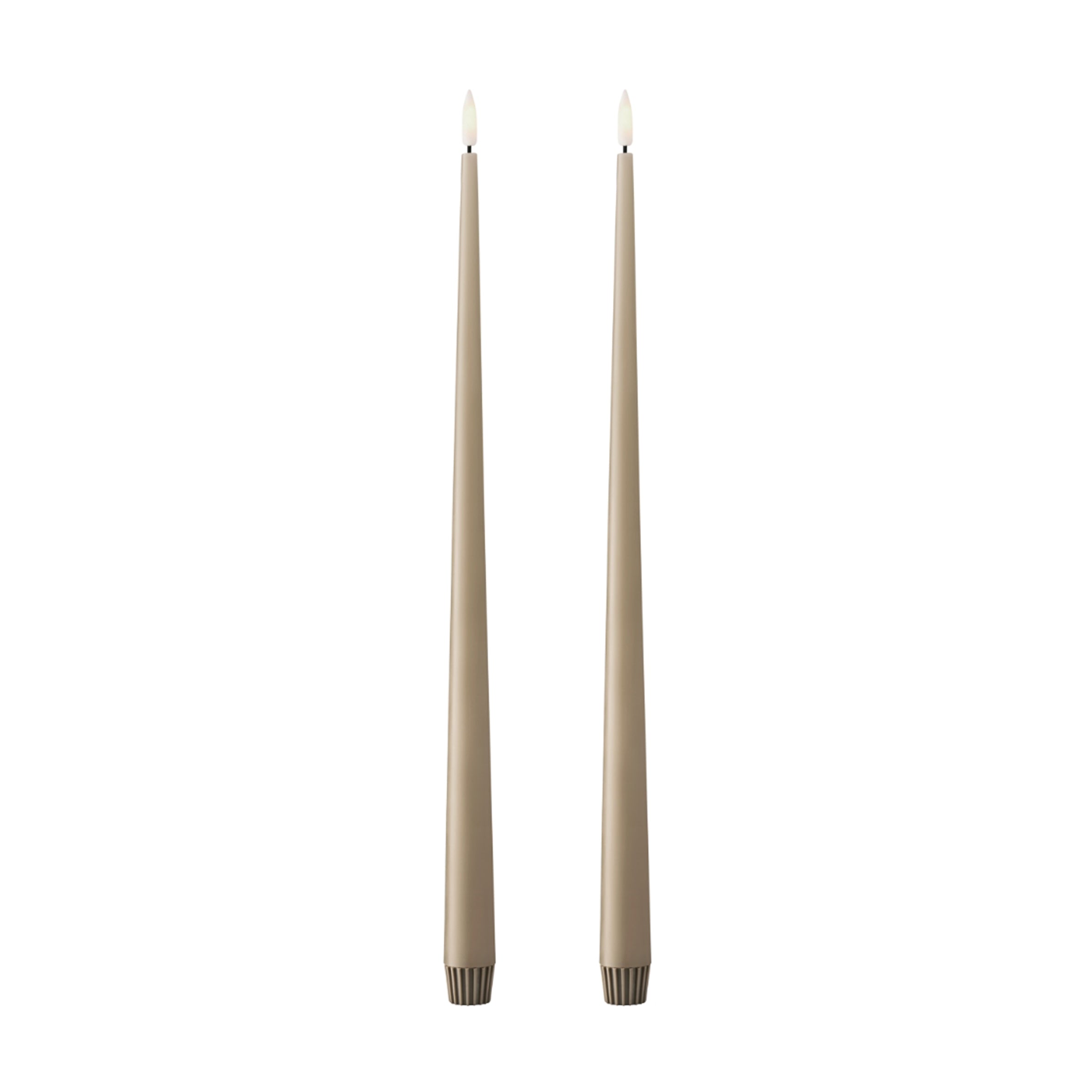 nougat note taper kaars 40cm ester & erik kerstmis winter herfst feest deco decoratie