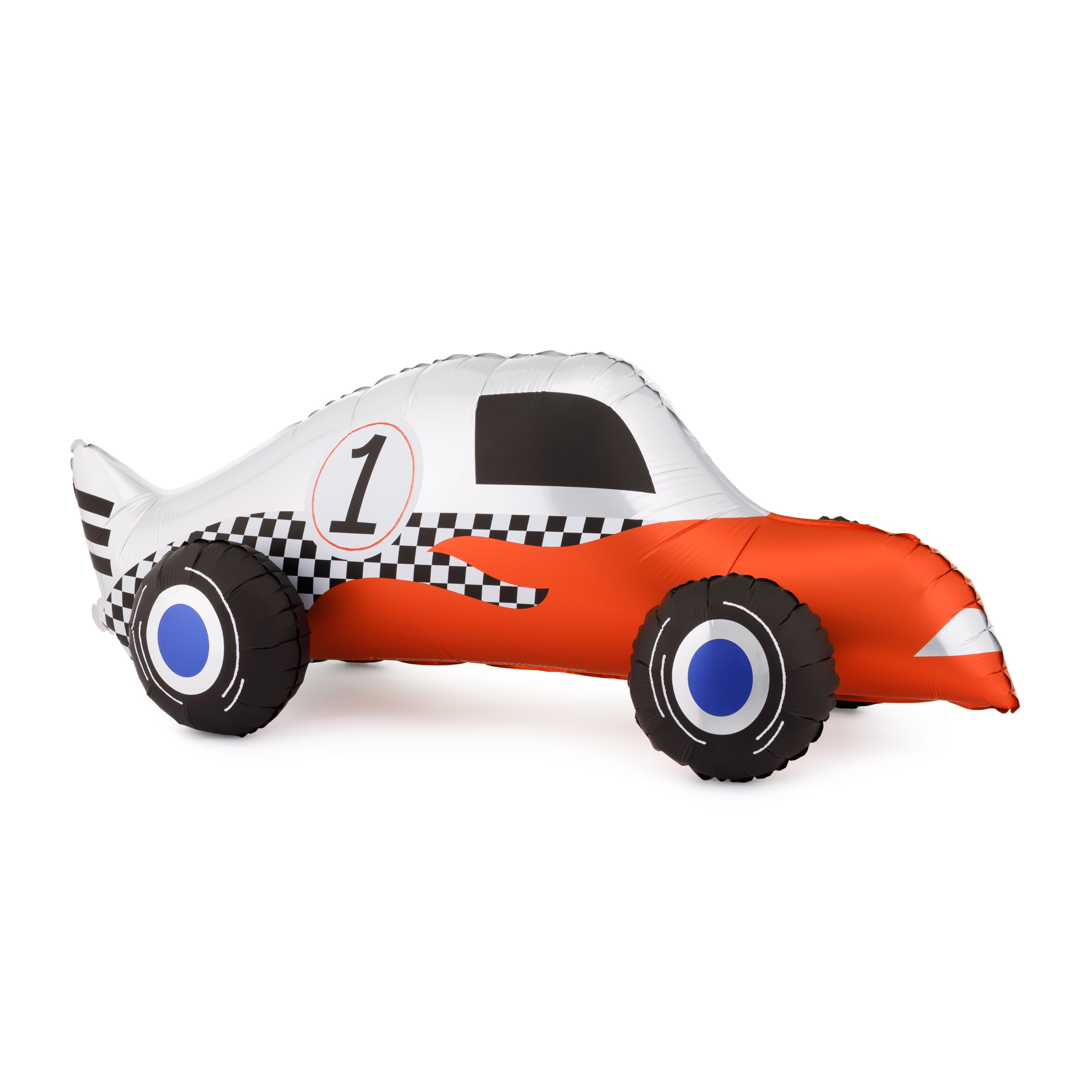raceauto folieballon feest deco decoratie verjaardag auto racecar