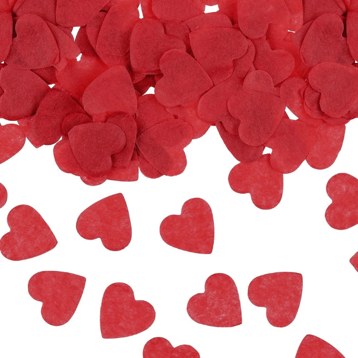 rode hartjes confetti deco decoratie feest verjaardag valentijn