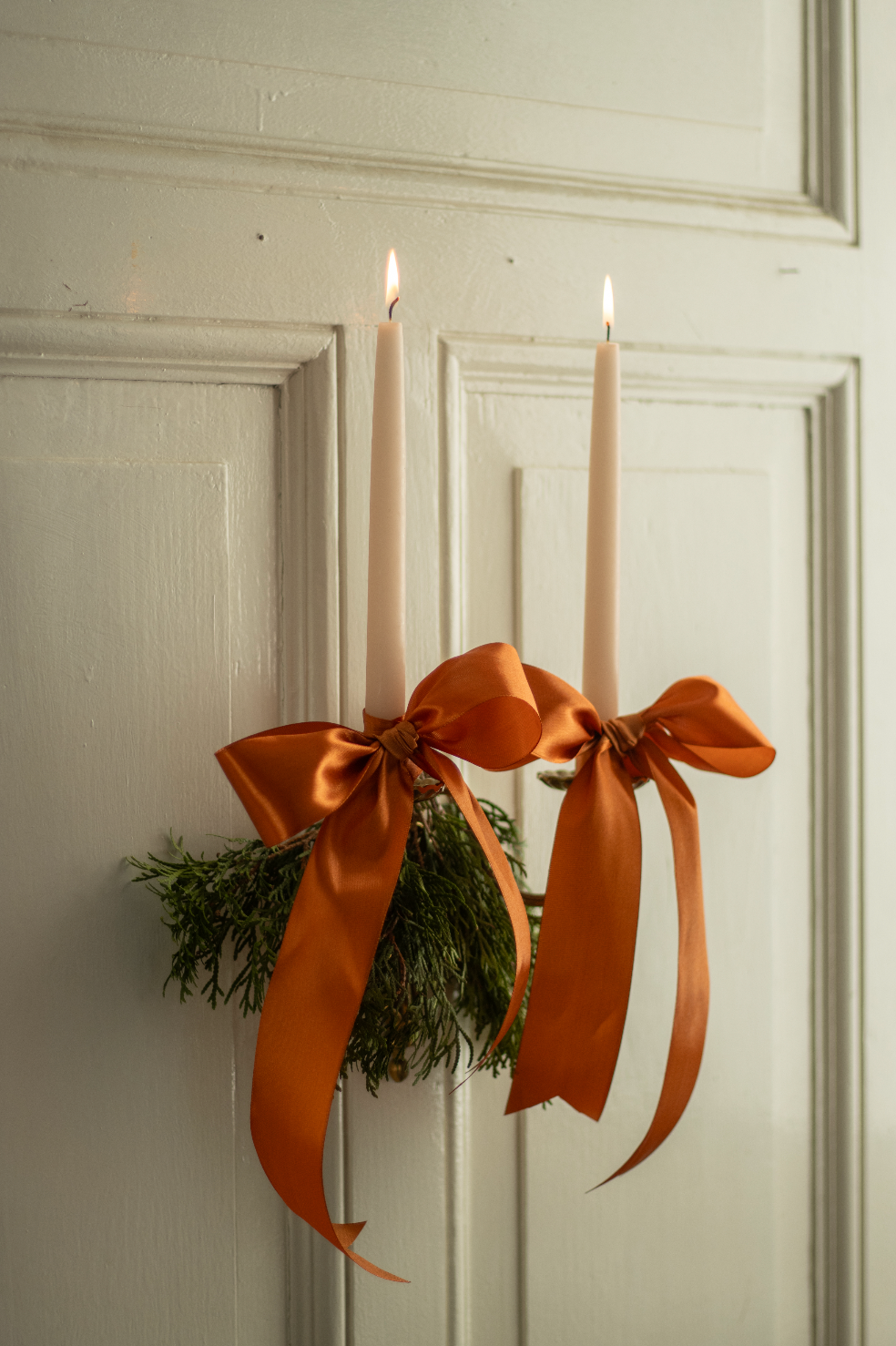 roestig oranje 3 lint deco decoratie cadeaus inpakken