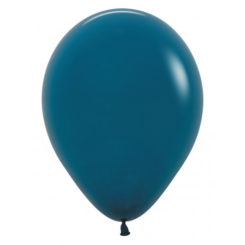 ballonnen petrol blauw deco decoratie feest verjaardag ballon