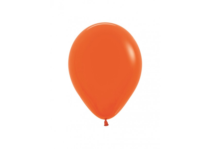 50 oranje ballonnen - 23cm