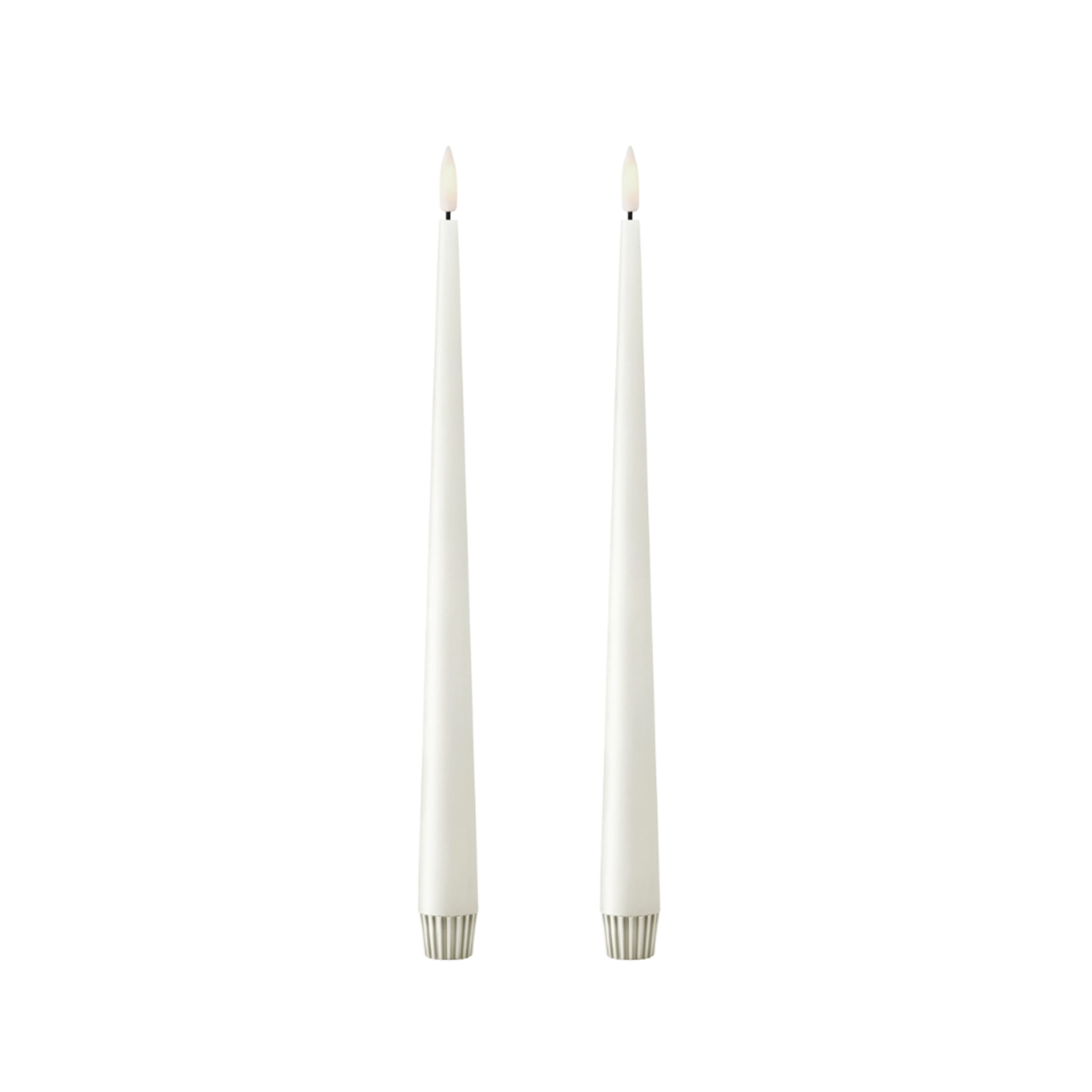 silky wit taper kaars ester & erik 30cm kaarsen winter herfst kerstmis feest deco decoratie