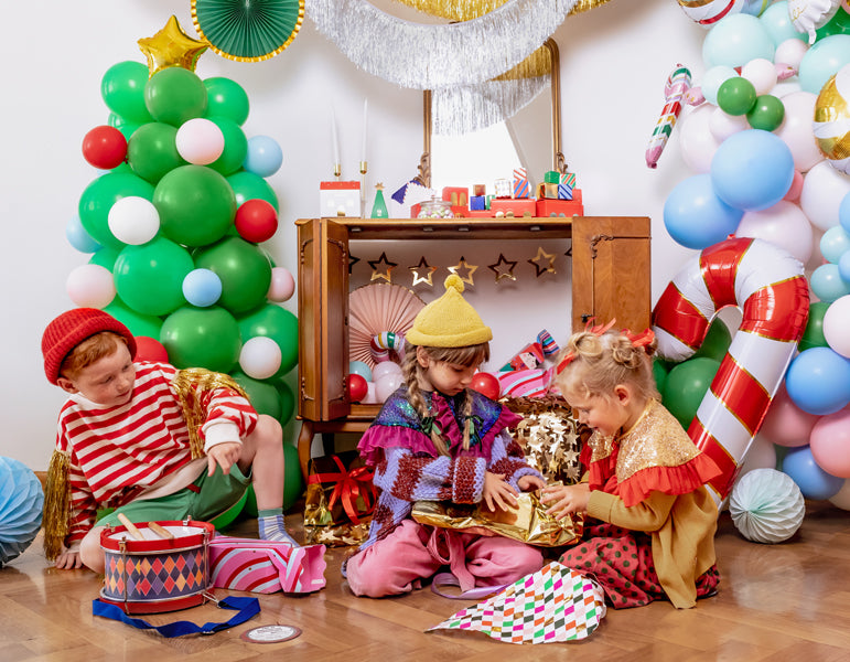 snoepjes folieballon ballon snoepstok deco decortia