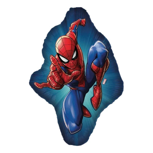 spiderman folieballon arvel rood blauw zwart wit deco decoratie feestversiering verjaardag feest