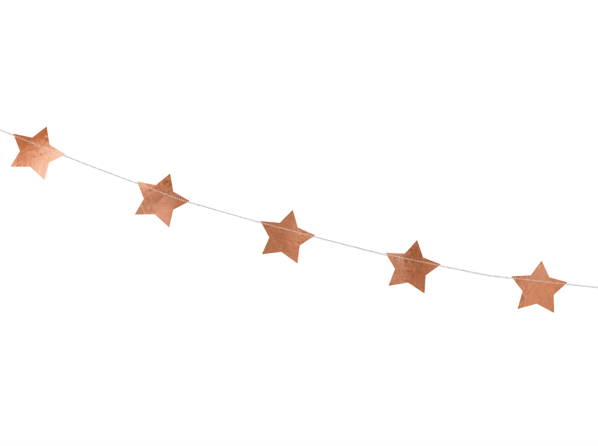 sterren slinger brons bronzen feestversiering verjaardag feest deco decoratie