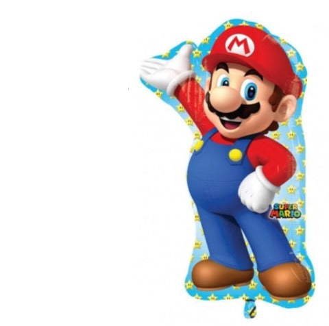 Super Mario Bros folieballon ballon feest verjaardag deco decoratie
