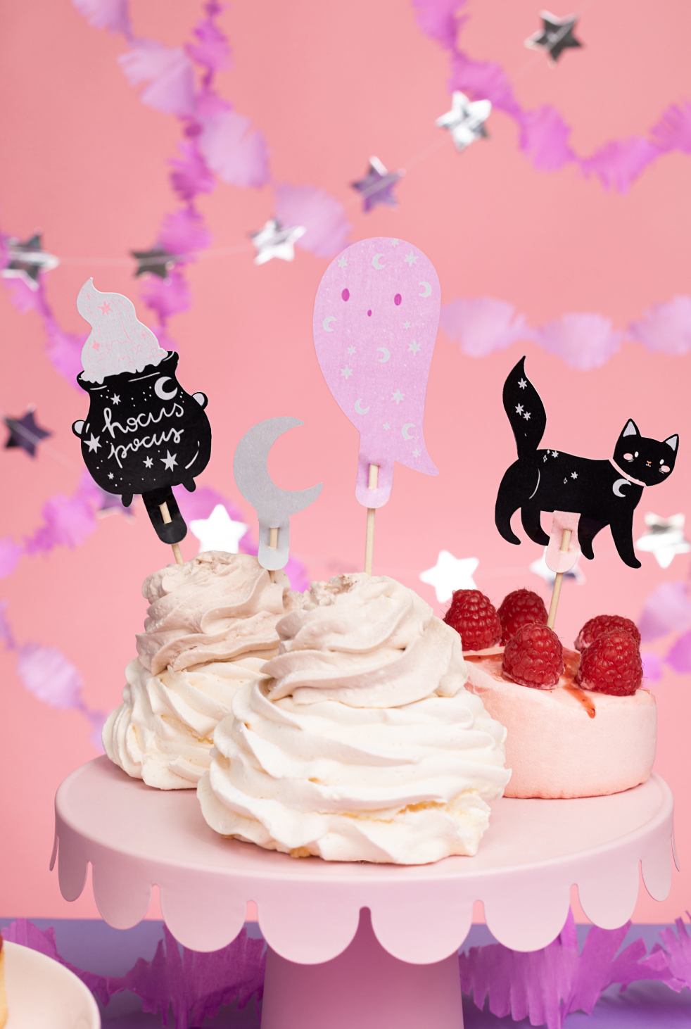 taart cake cupcake toppers halloween deco decoratie feest
